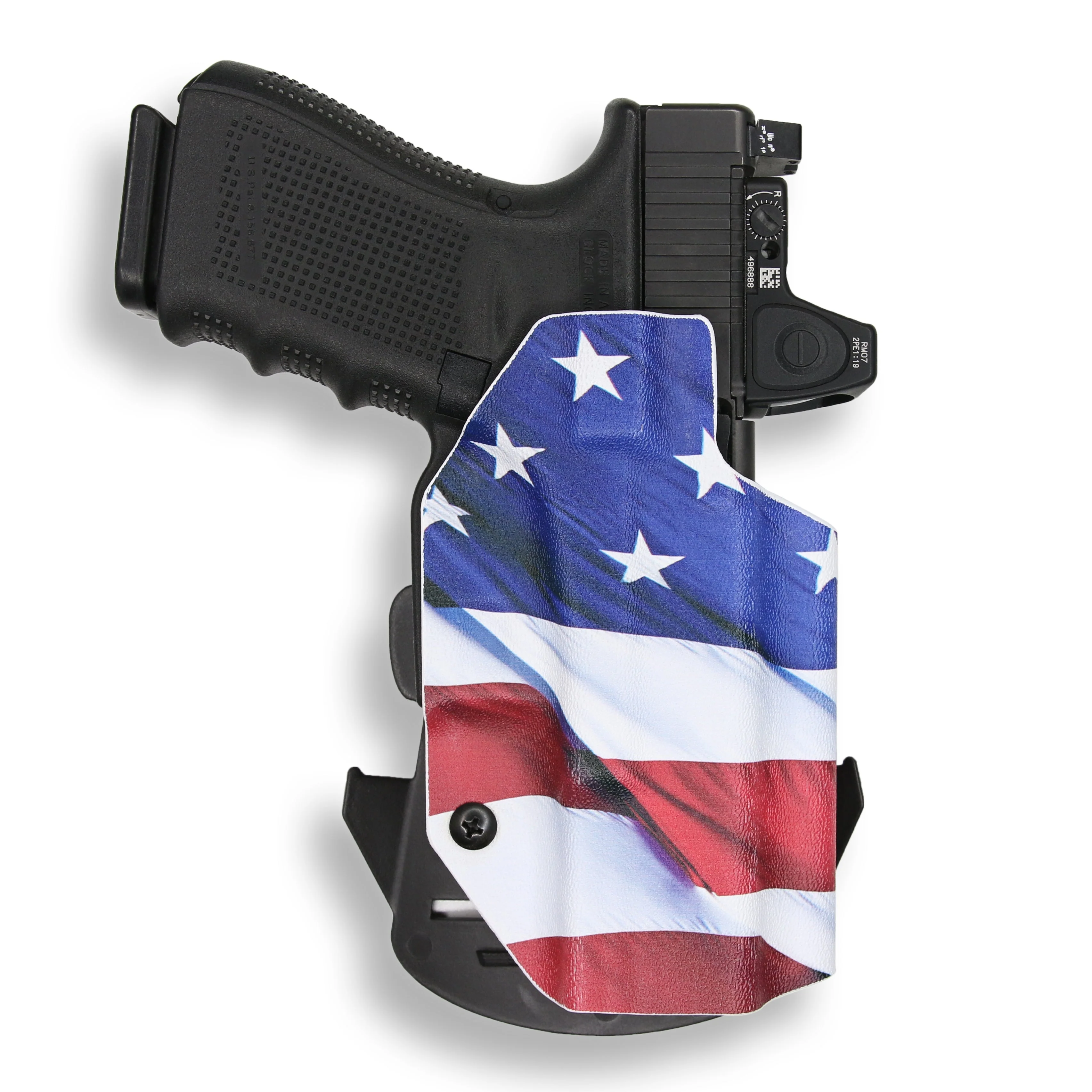 Sig Sauer P226 Red Dot Optic Cut OWB Holster - Image 9