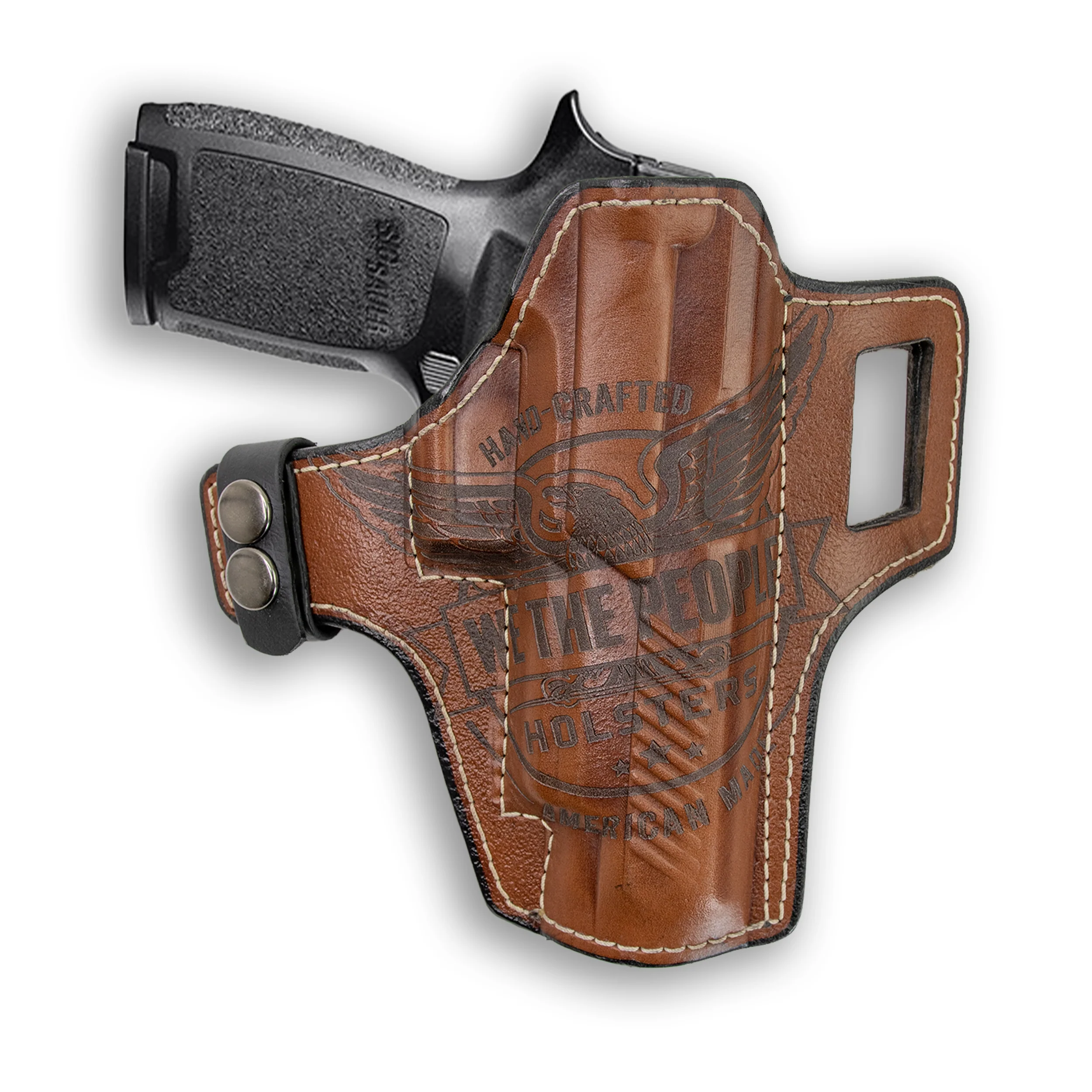 Sig Sauer P320-M17 Independence Leather OWB Holster