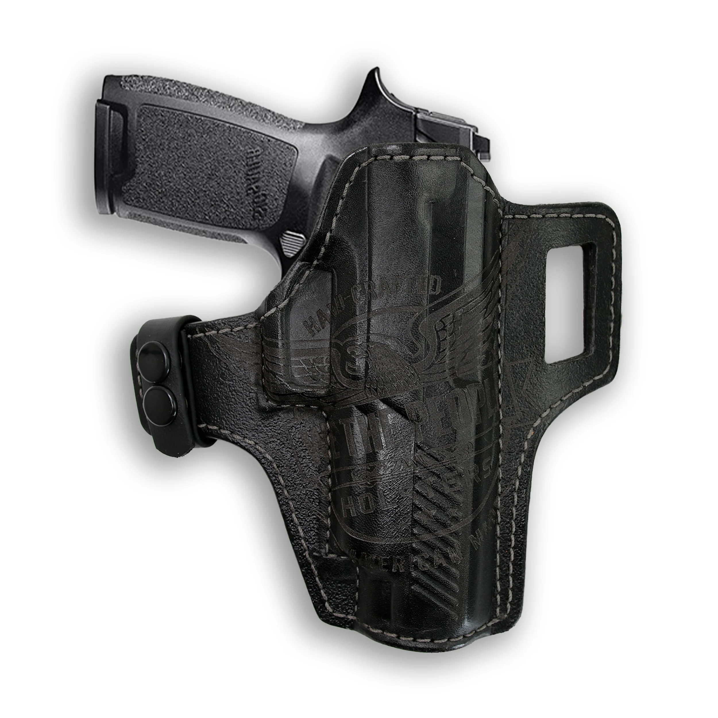 Sig Sauer P320-M17 Independence Leather OWB Holster - Image 4