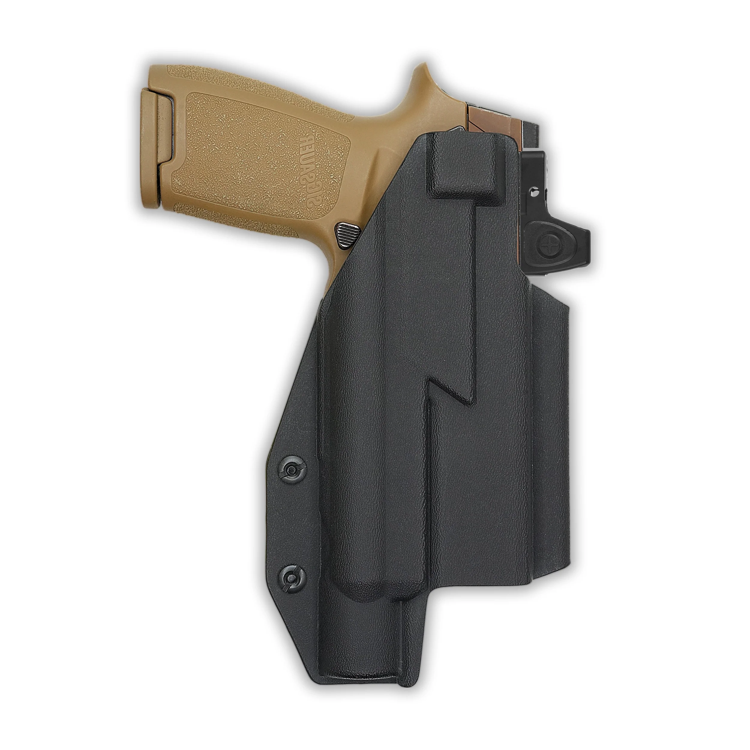 Sig Sauer P320-M18 with Surefire X300T-B Light Red Dot Optic Cut IWB Holster - Image 4