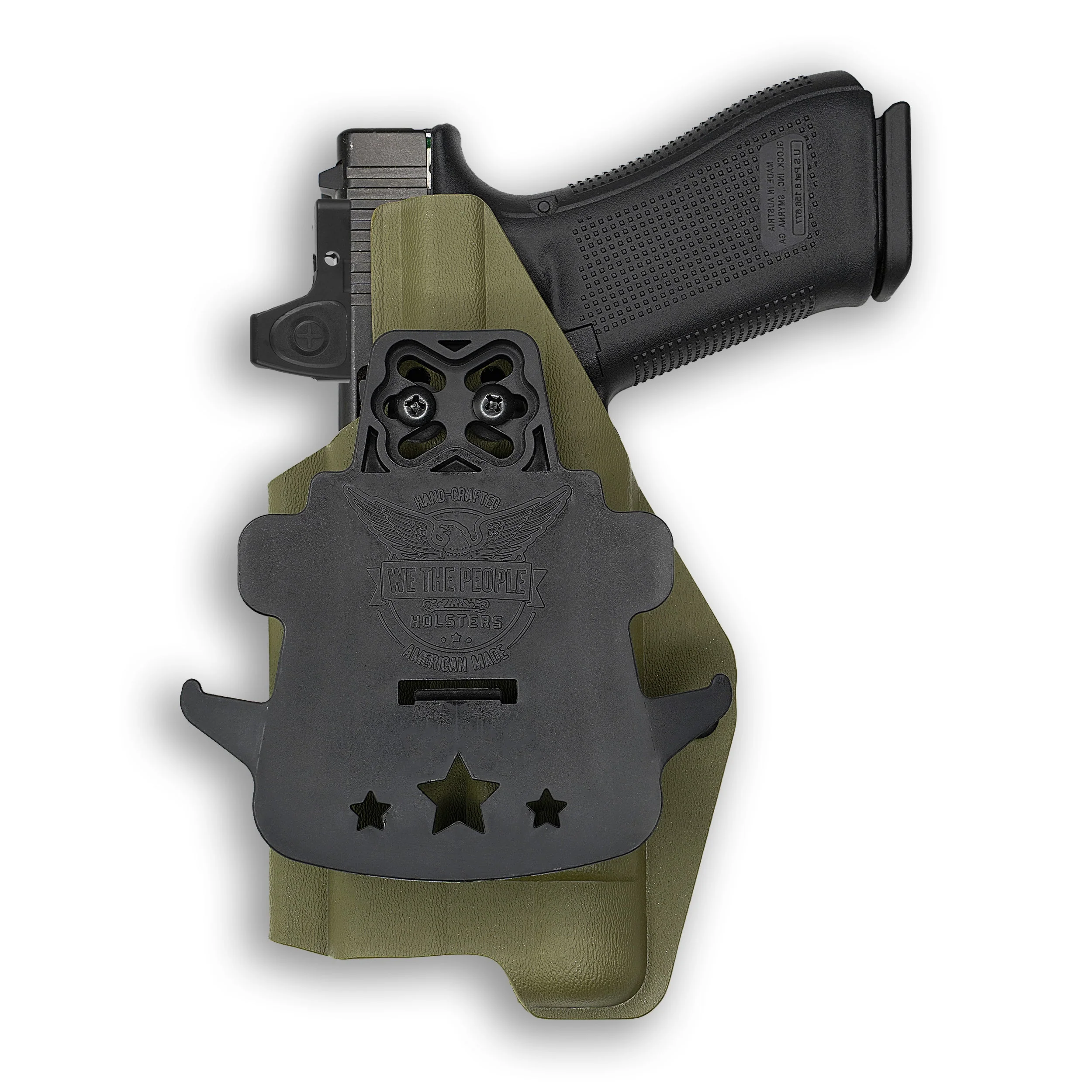Sig Sauer P320C 9MM/.40SW Manual Safety with Surefire X300T-B Light Red Dot Optic Cut OWB Holster - Image 100
