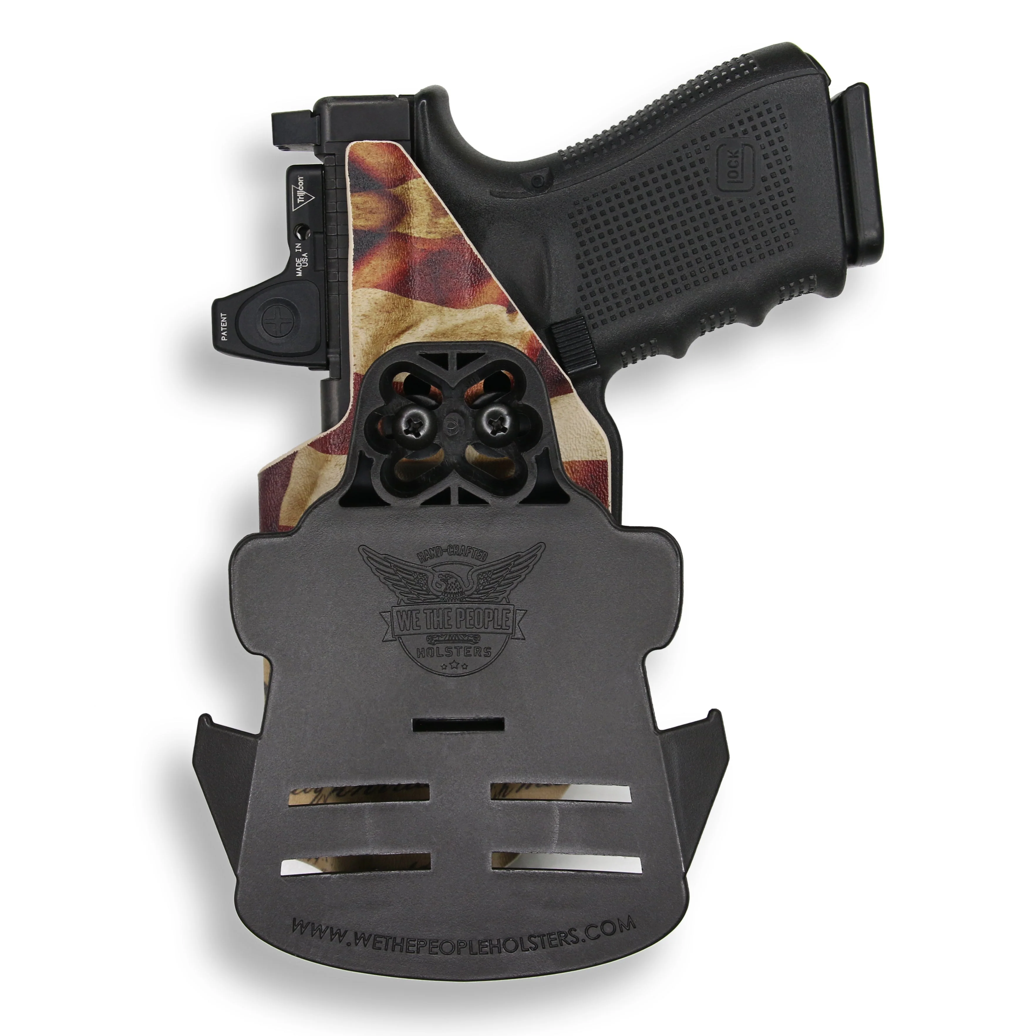 Sig Sauer P365X with Streamlight TLR-7 Sub Light Red Dot Optic Cut OWB Holster - Image 12