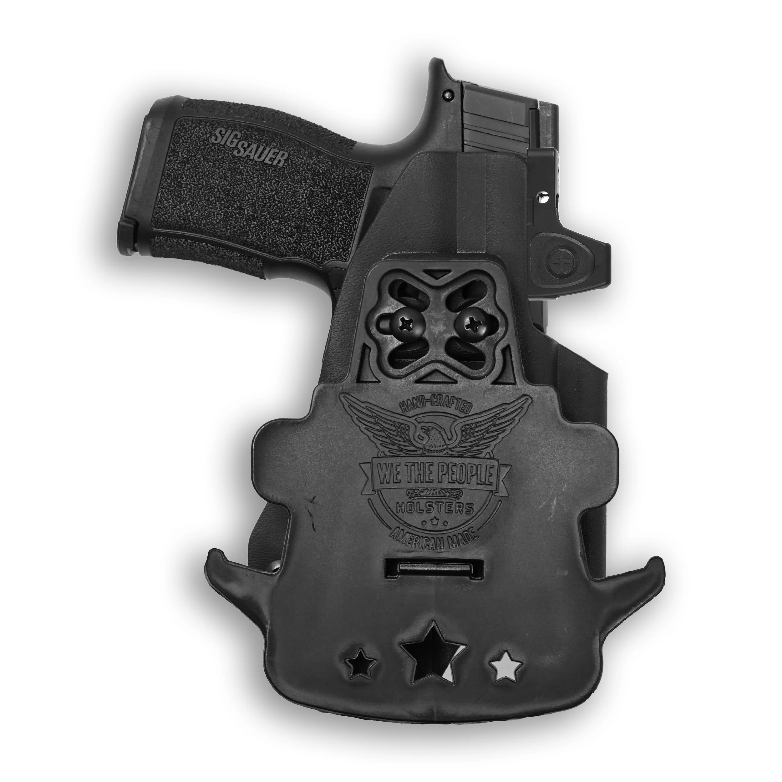 Sig Sauer P365X with Streamlight TLR-7 Sub Light Red Dot Optic Cut OWB Holster - Image 4