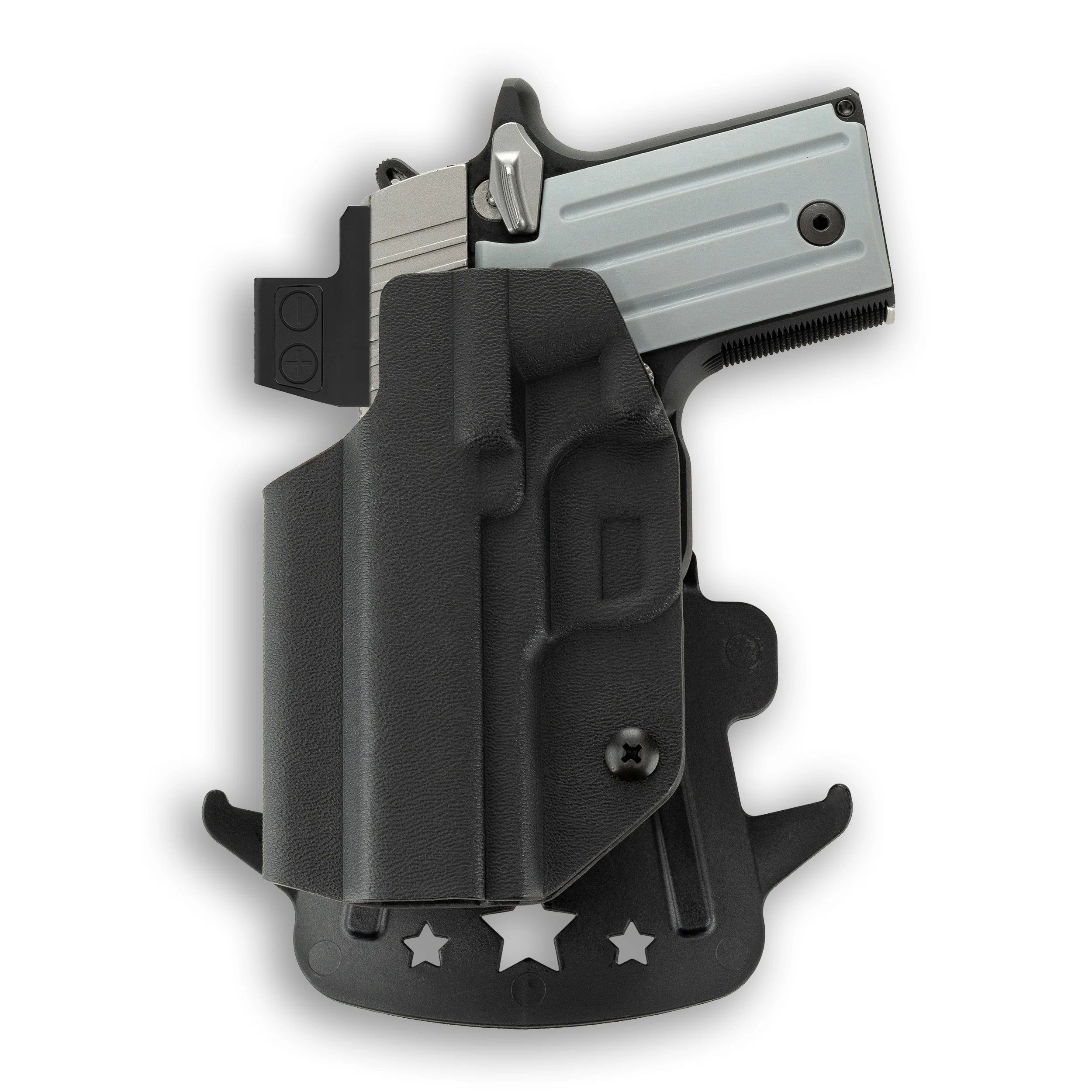 Sig Sauer P938 Micro 9MM/22LR Red Dot Optic Cut OWB Holster - Image 3