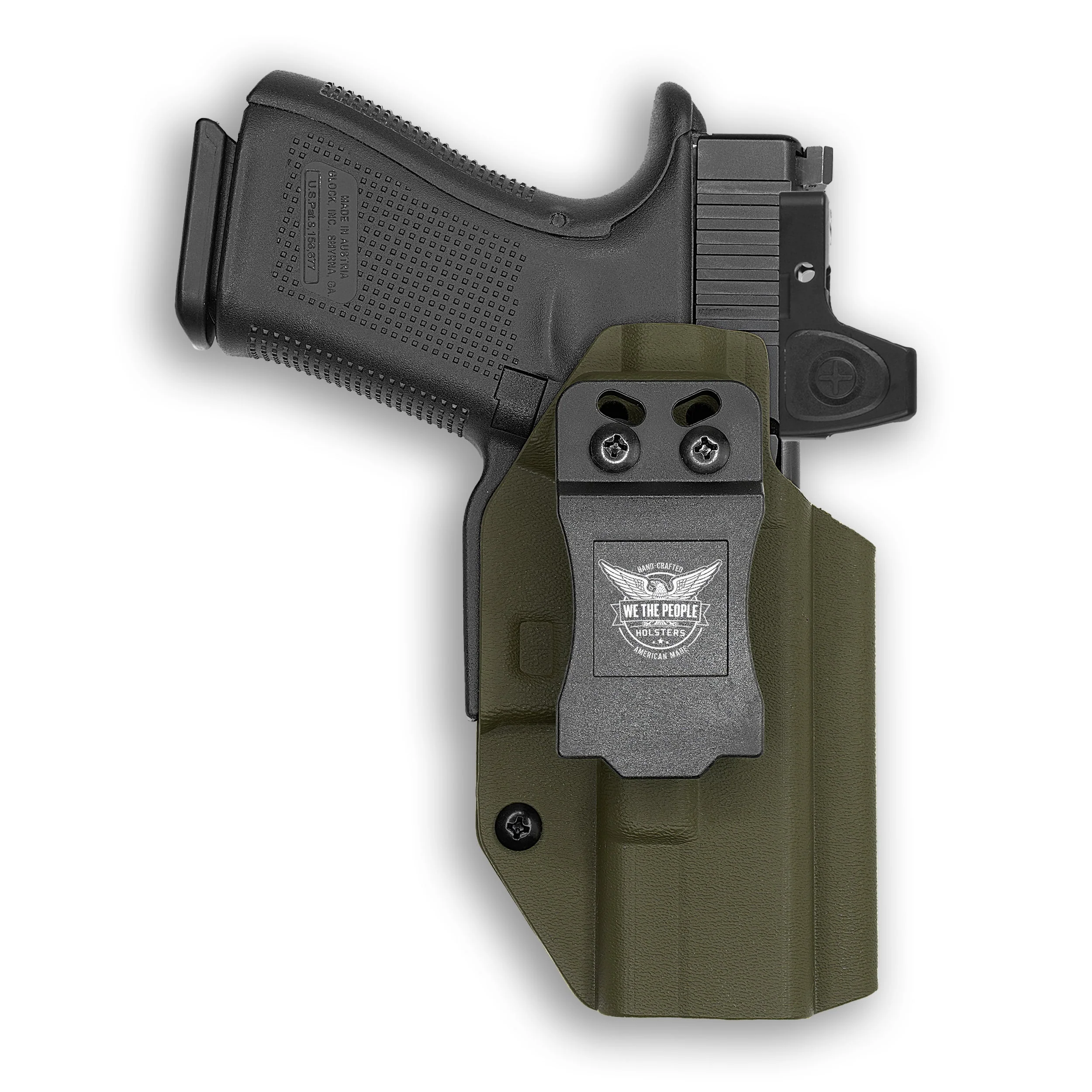 Smith & Wesson M&P / M2.0 4"/4.25" Compact 9/40 Manual Safety Red Dot Optic Cut IWB Holster - Image 103