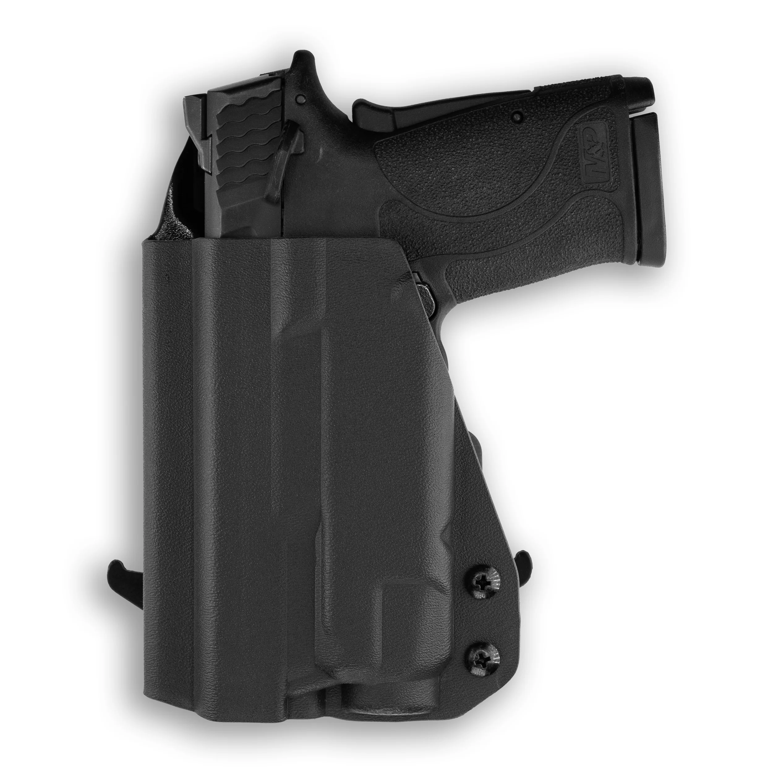 Smith & Wesson M&P 9 Shield EZ with Streamlight TLR-7/7A/7X Light OWB Holster - Image 3