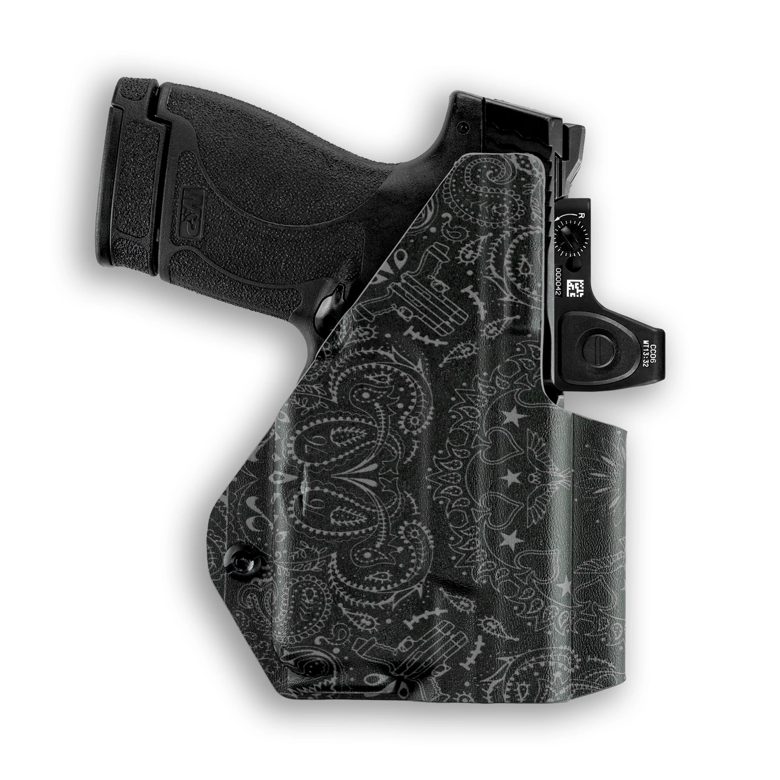Smith & Wesson M&P 9 Shield EZ with Streamlight TLR-8/8A Light/Laser Red Dot Optic Cut IWB Holster - Image 114