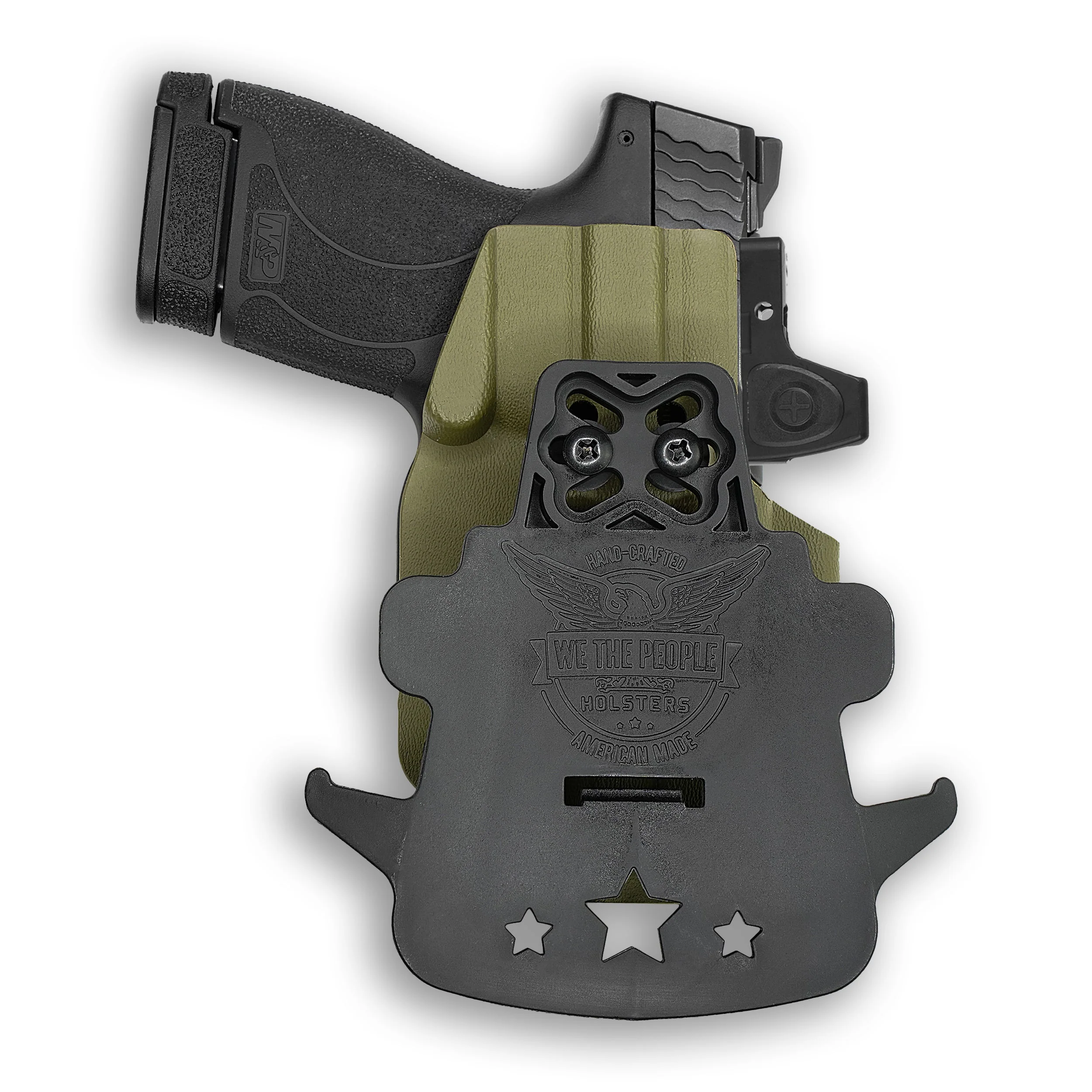 Smith & Wesson M&P 9C/40C / M2.0 3.5"/3.6" Compact Red Dot Optic Cut OWB Holster - Image 102