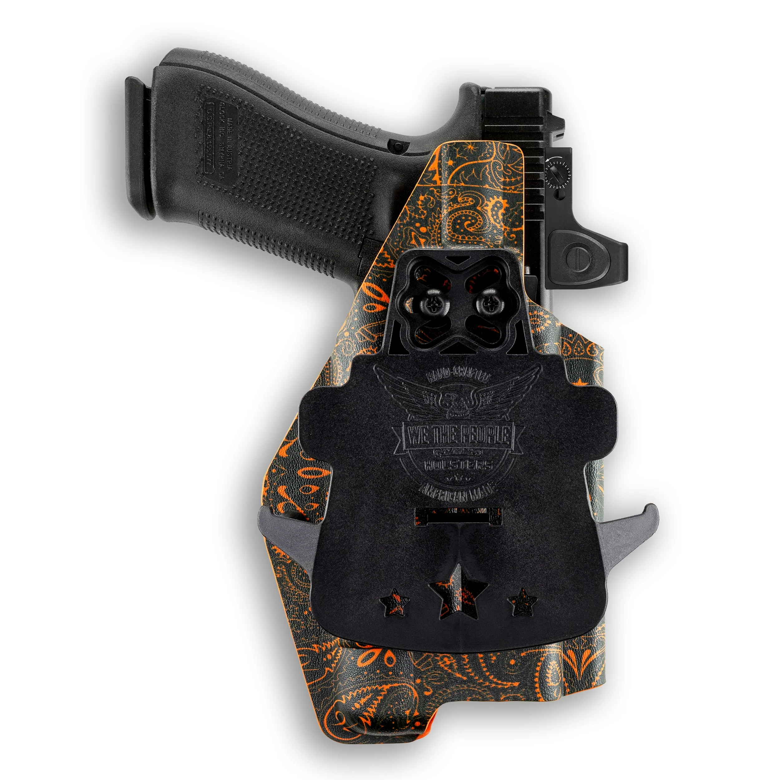 Smith & Wesson M&P / M2.0 4"/4.25" Compact 9/40 with Olight Baldr S Light Red Dot Optic Cut OWB Holster - Image 118