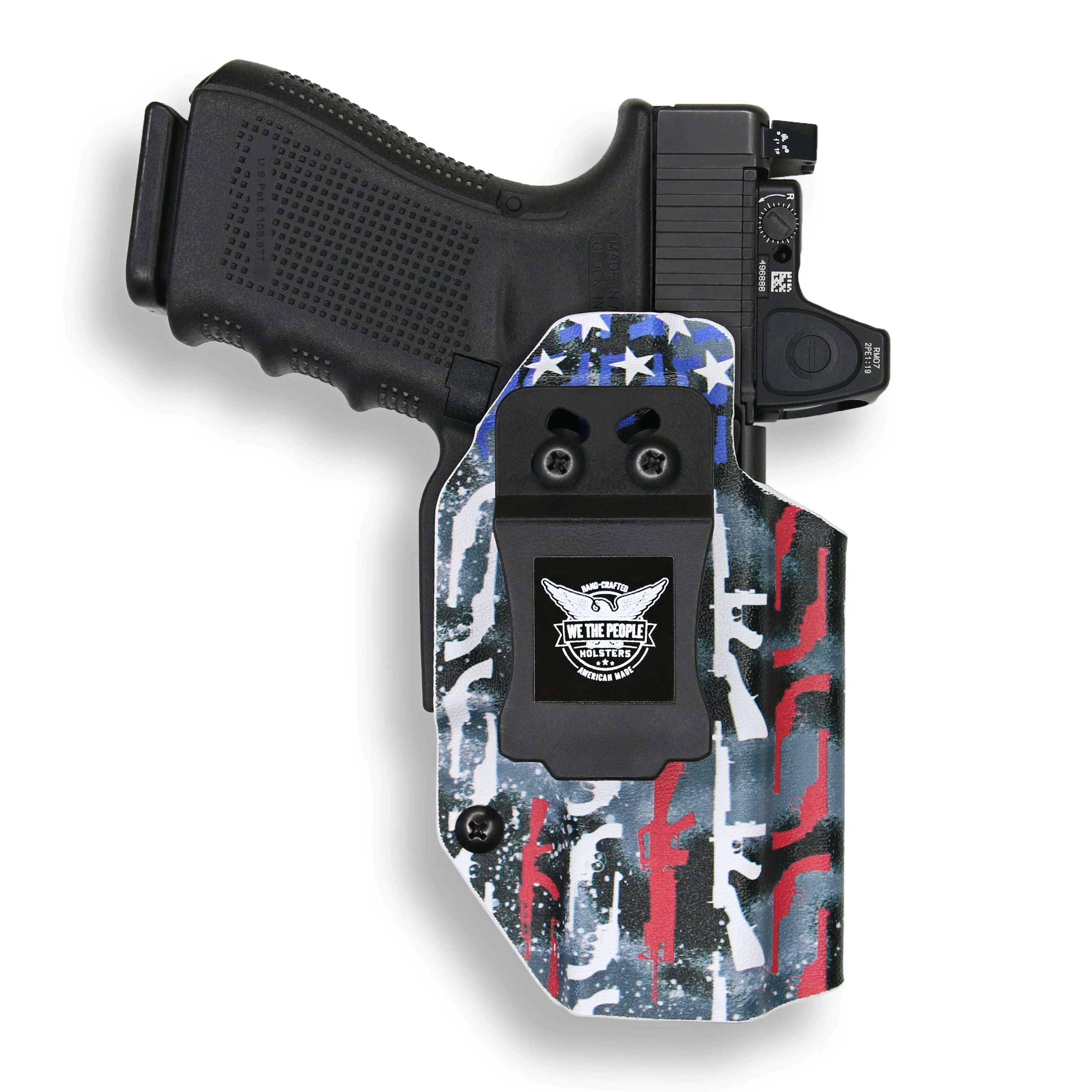 Smith & Wesson M&P / M2.0 / 9/40 5" Full Size with Streamlight TLR-1/1S/HL Light Red Dot Optic Cut IWB Holster - Image 35
