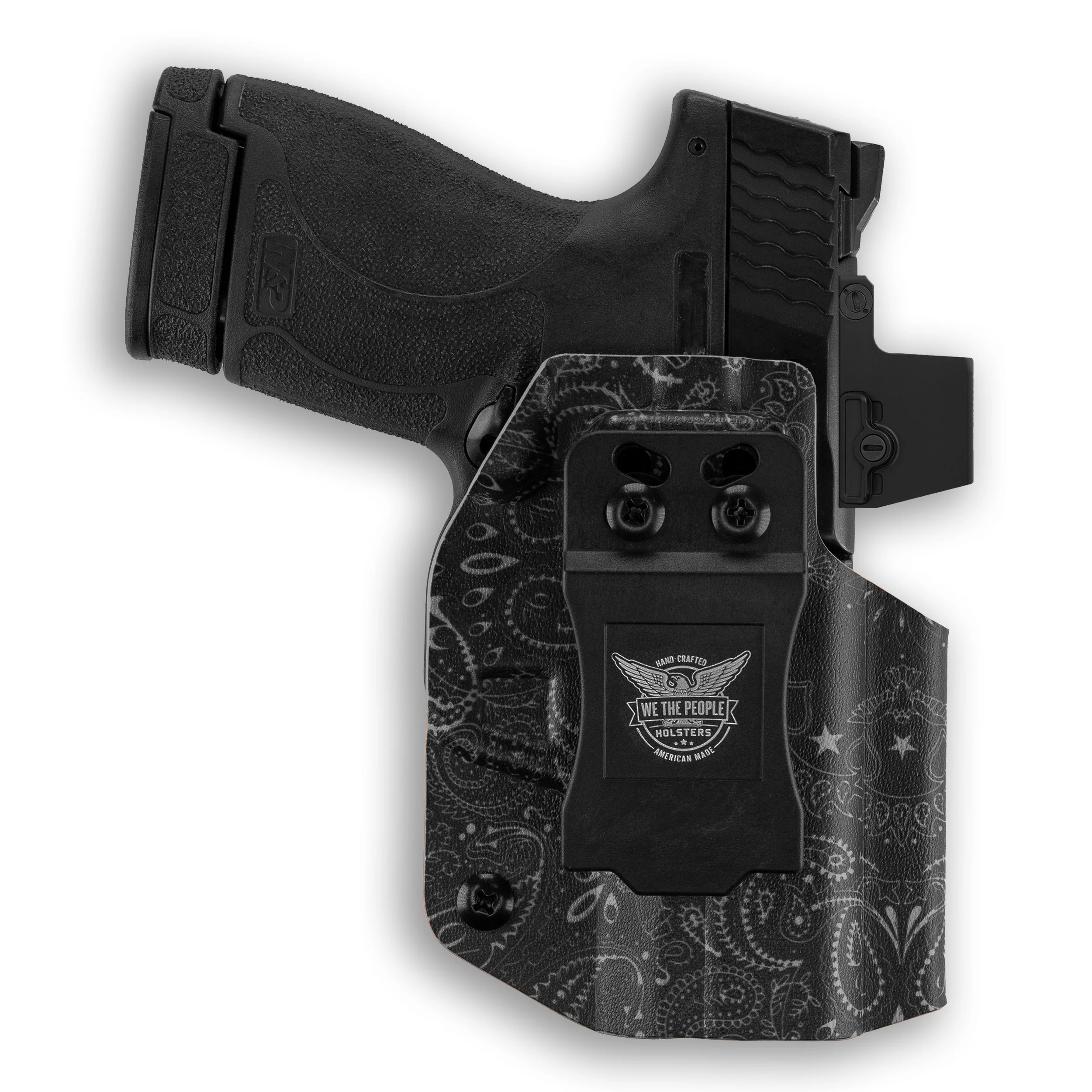 Smith & Wesson M&P Shield 4" 9MM/.40 Red Dot Optic Cut IWB Holster - Image 111