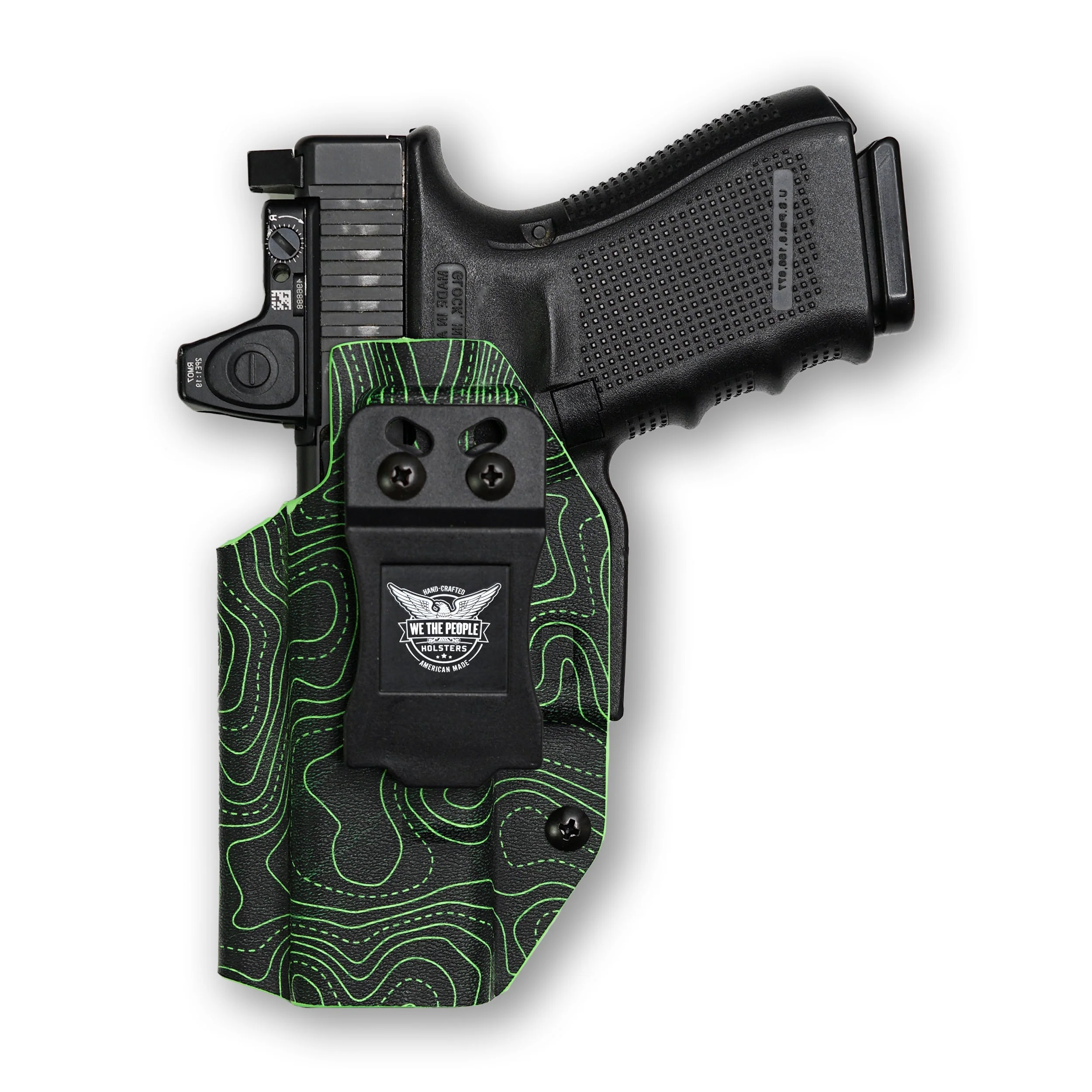 Smith & Wesson M&P Shield 9MM/.40 Red Dot Optic Cut IWB Holster - Image 61