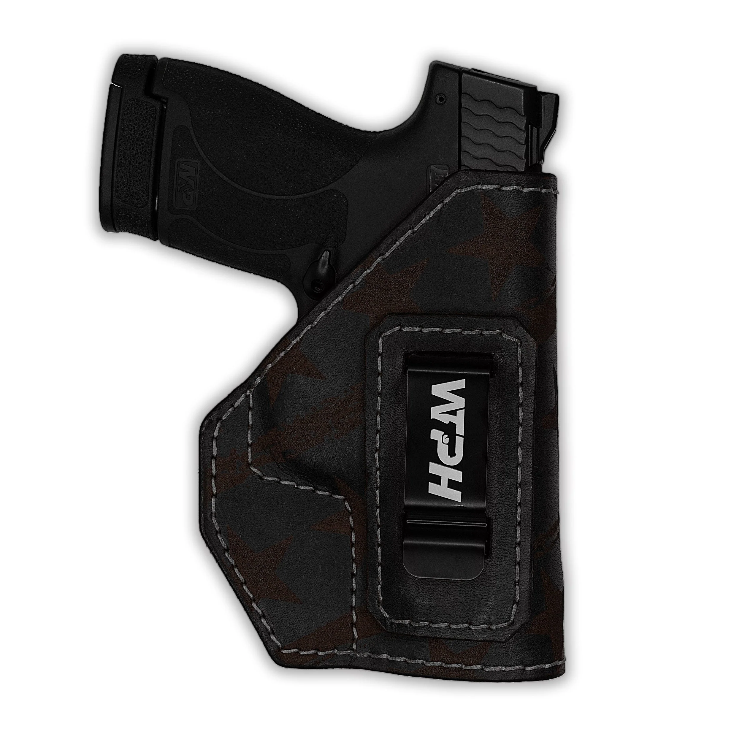 Smith & Wesson M&P Shield Plus Independence Leather IWB Slimfit Holster - Image 3