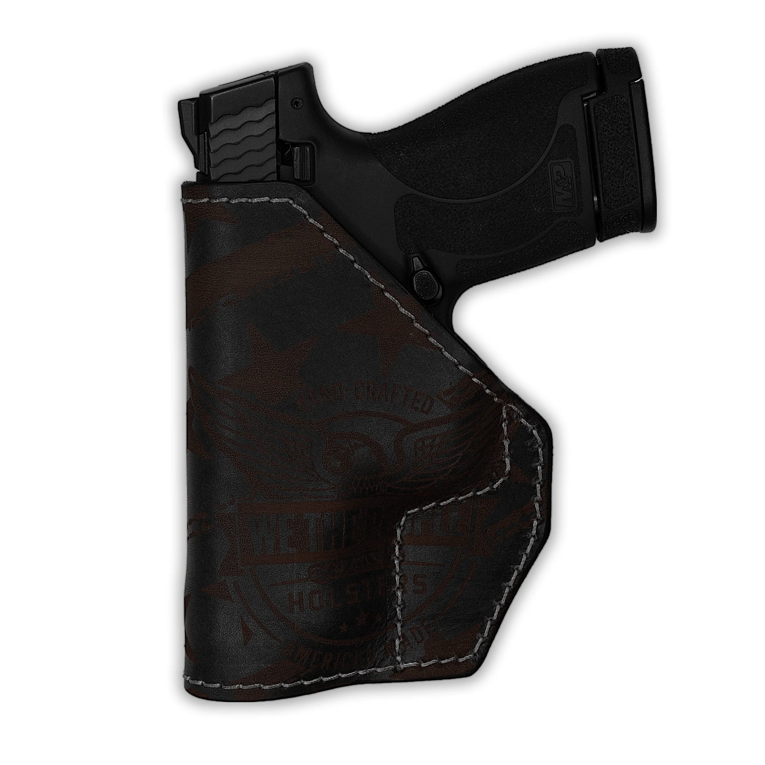 Smith & Wesson M&P Shield Plus Independence Leather IWB Slimfit Holster - Image 4