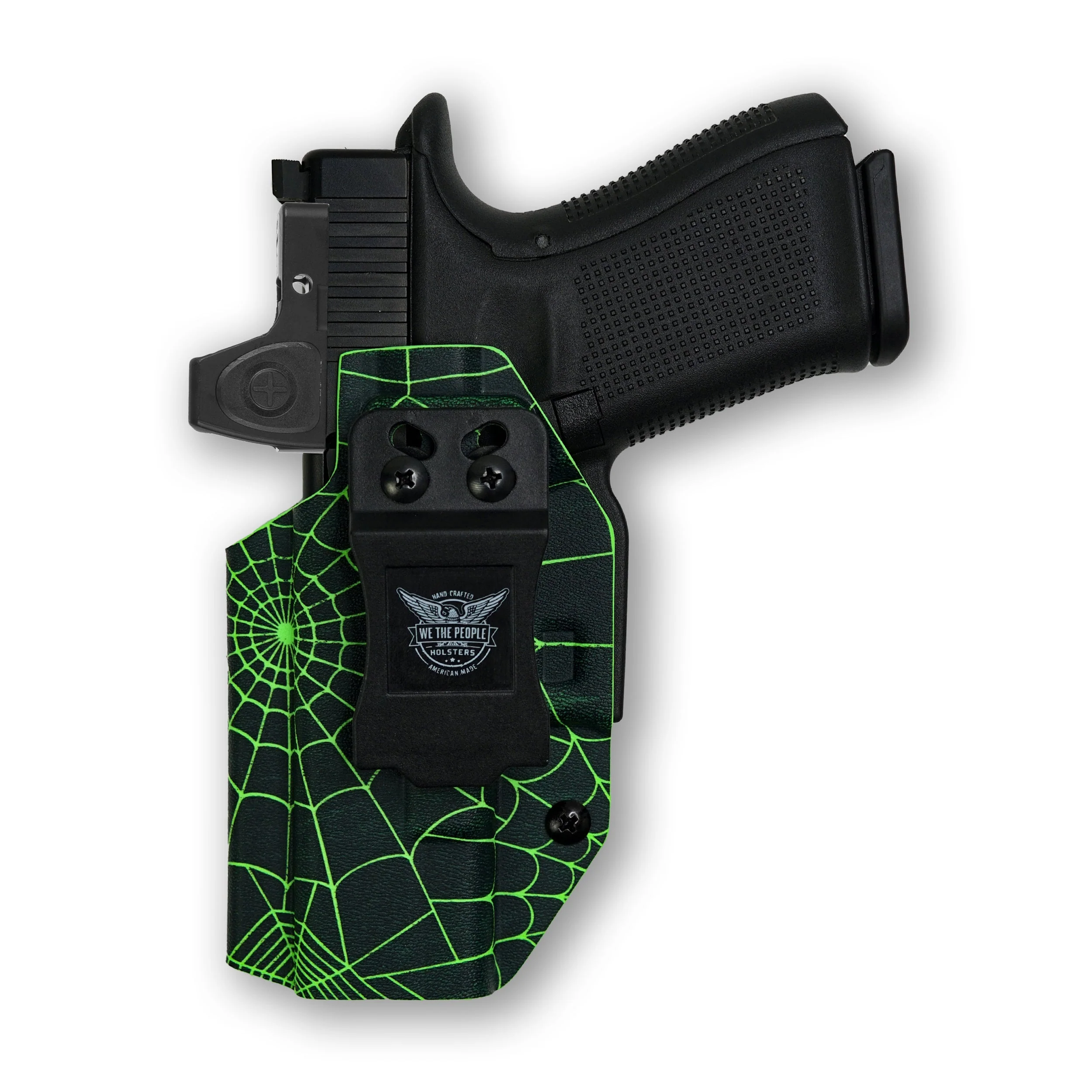 CZ P-10 F with Olight Valkyrie Turbo Light Red Dot Optic Cut IWB Holster - Image 81