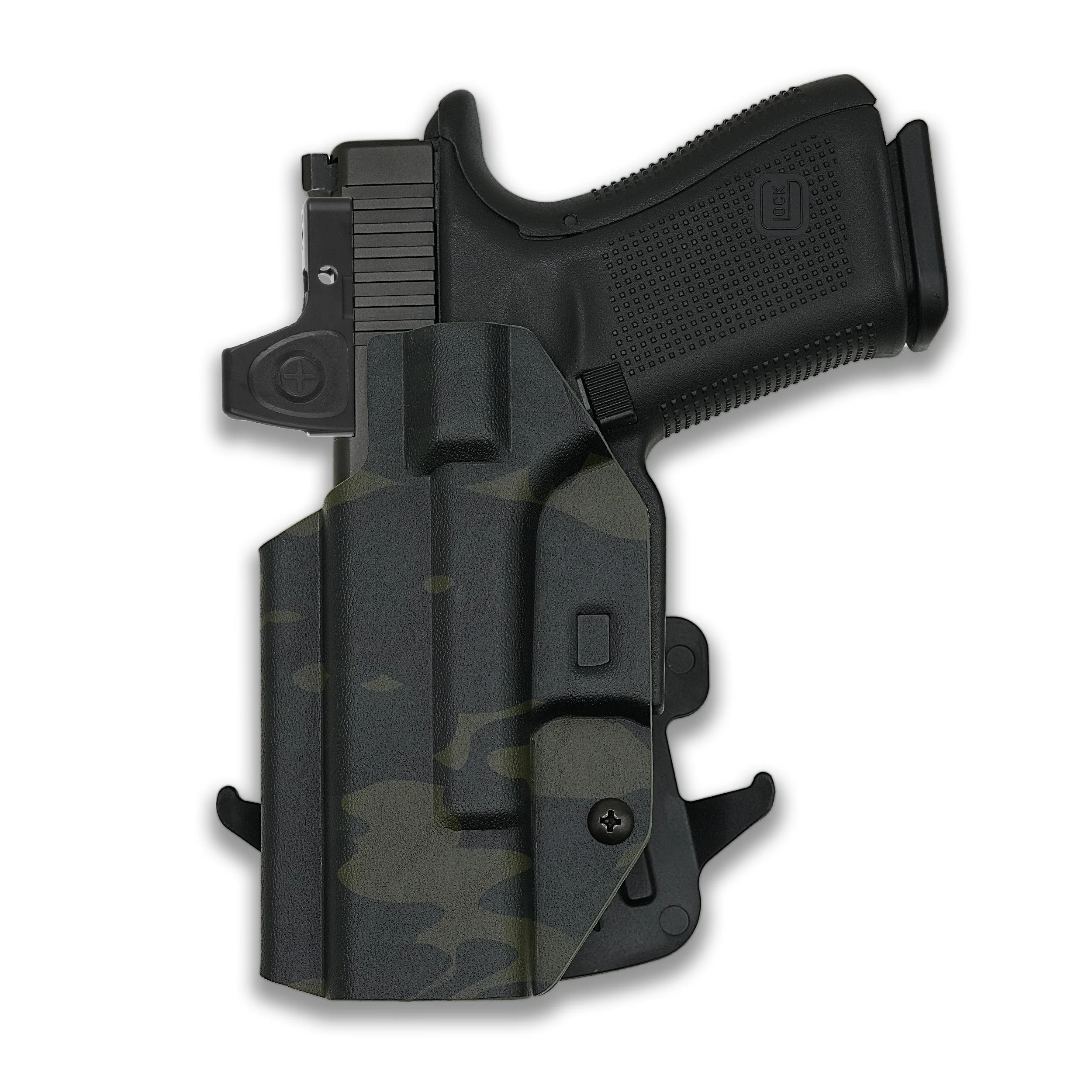Springfield 1911 DS Prodigy Comp AOS 5" Red Dot Optic Cut OWB Holster - Image 97