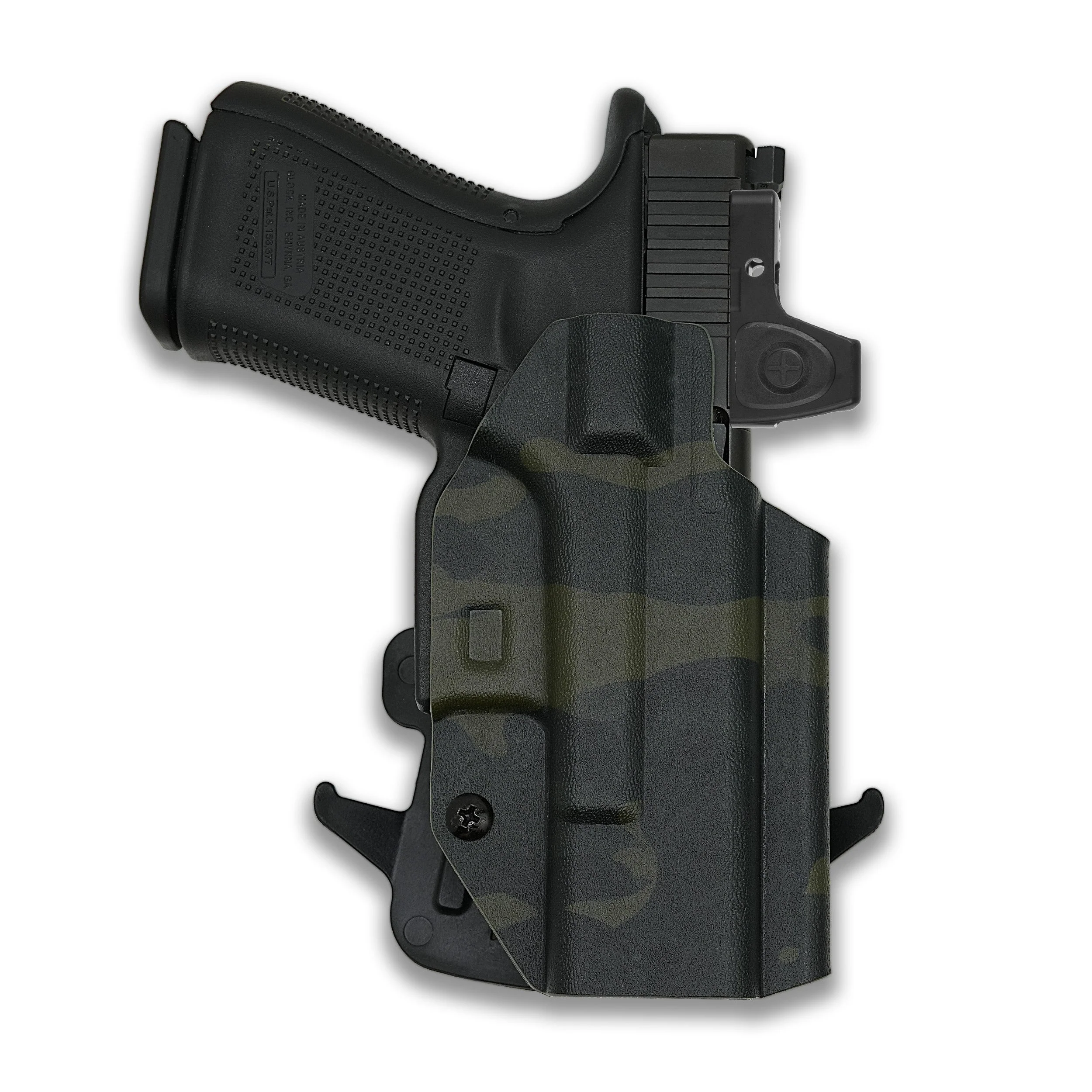 Springfield Echelon 4.5F with Olight Baldr S Light Red Dot Optic Cut OWB Holster - Image 95