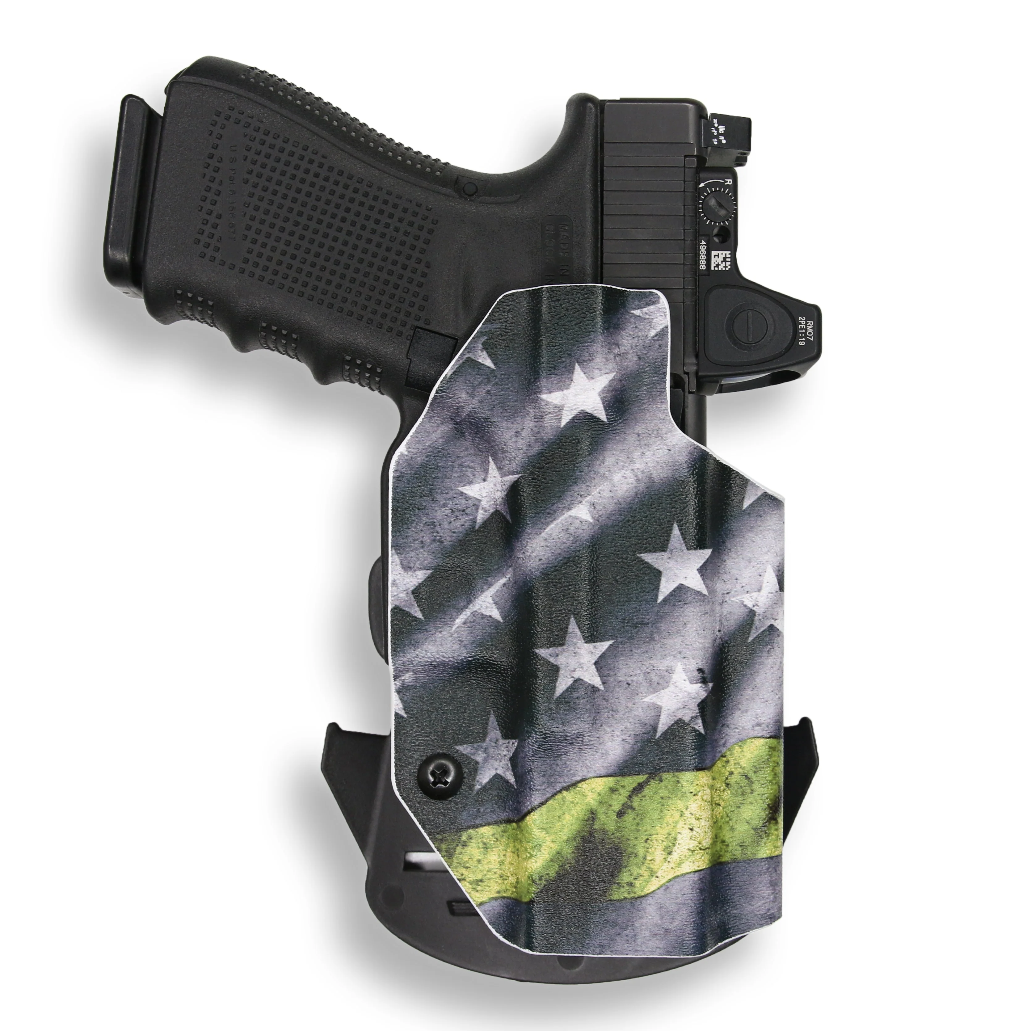 Springfield Hellcat RDP Micro-Compact with Streamlight TLR-7 Sub Light Red Dot Optic Cut OWB Holster - Image 15
