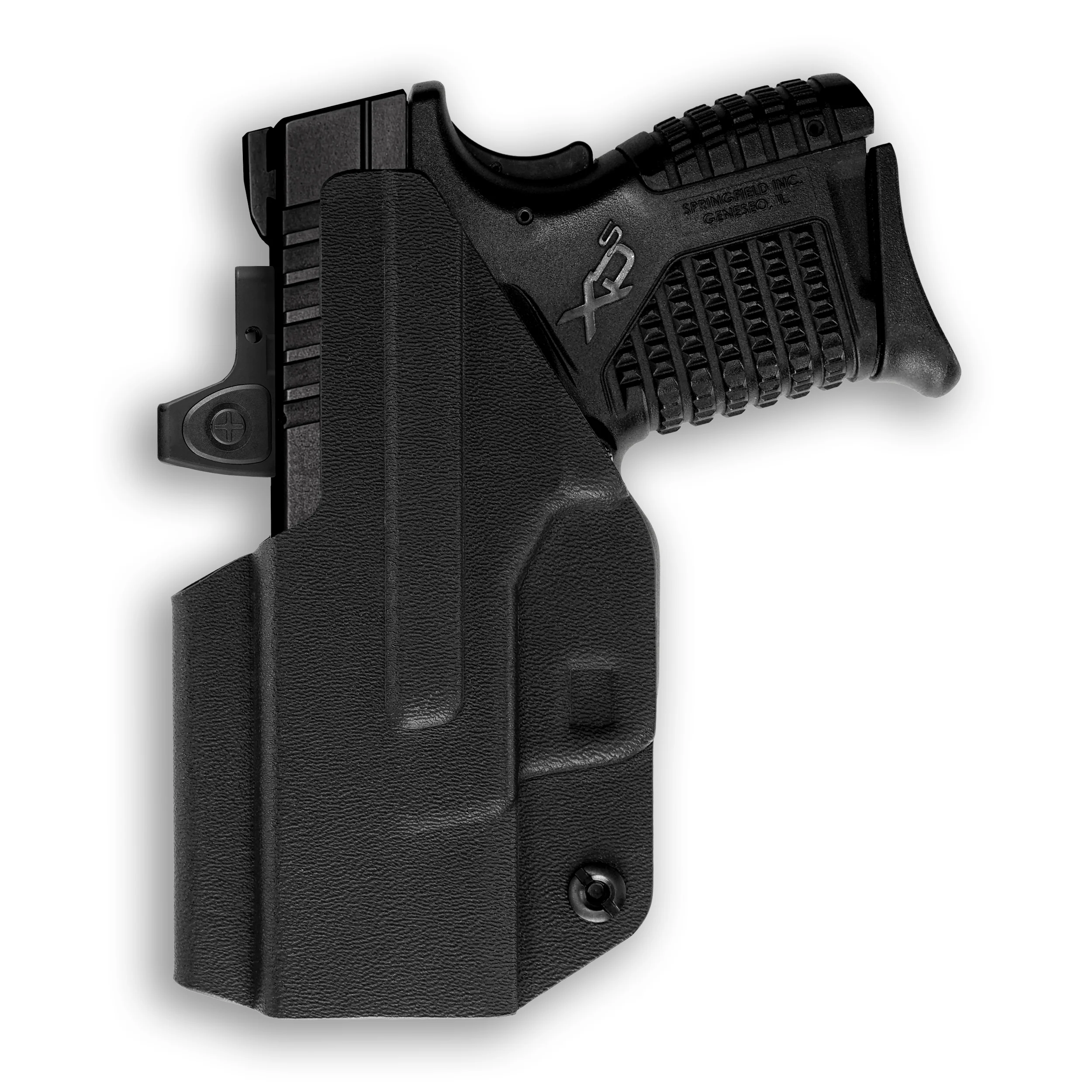 Springfield XD-S 3.3" 9MM/.40SW Red Dot Optic Cut IWB Holster - Image 2