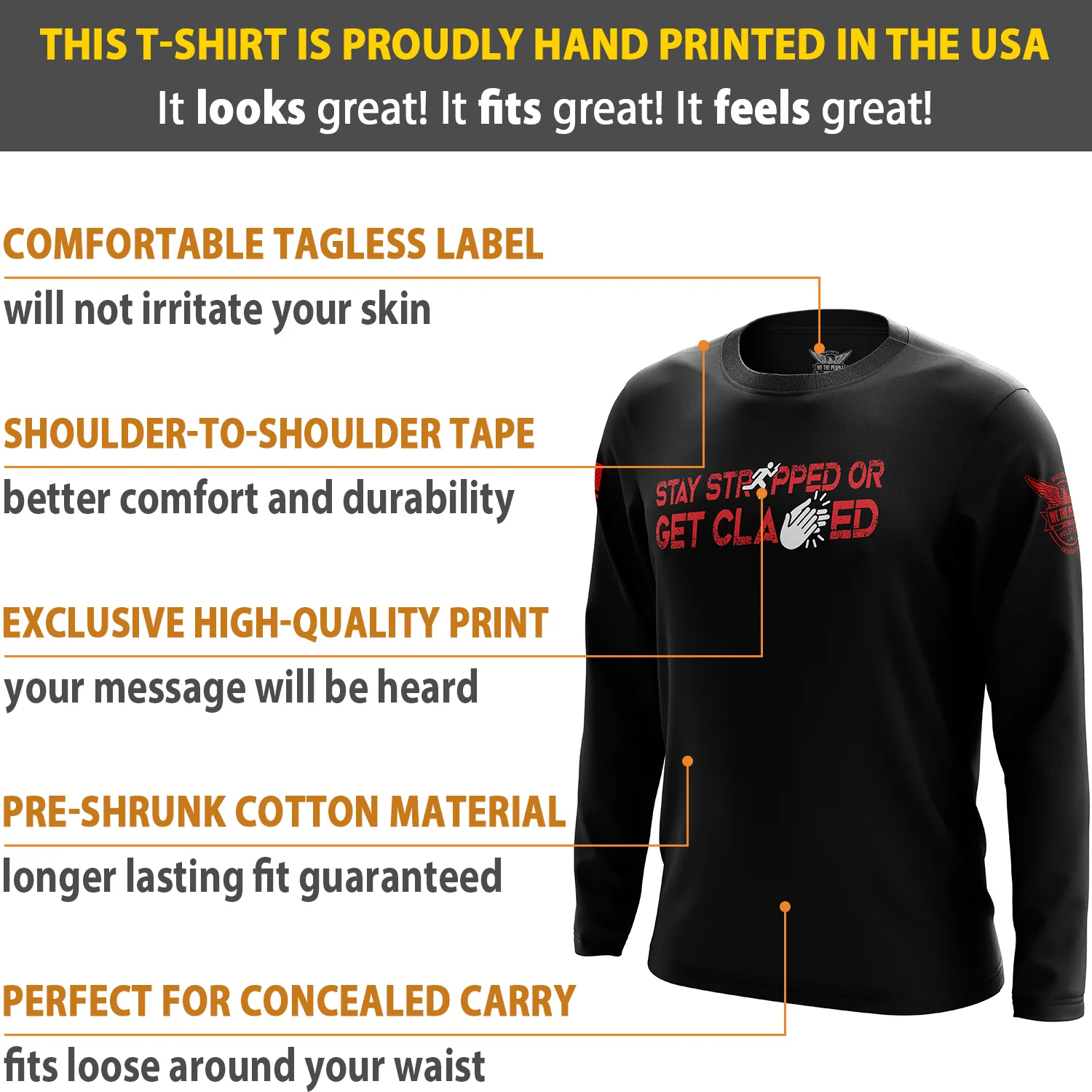 Stay Strapped Long Sleeve Shirt - Image 6