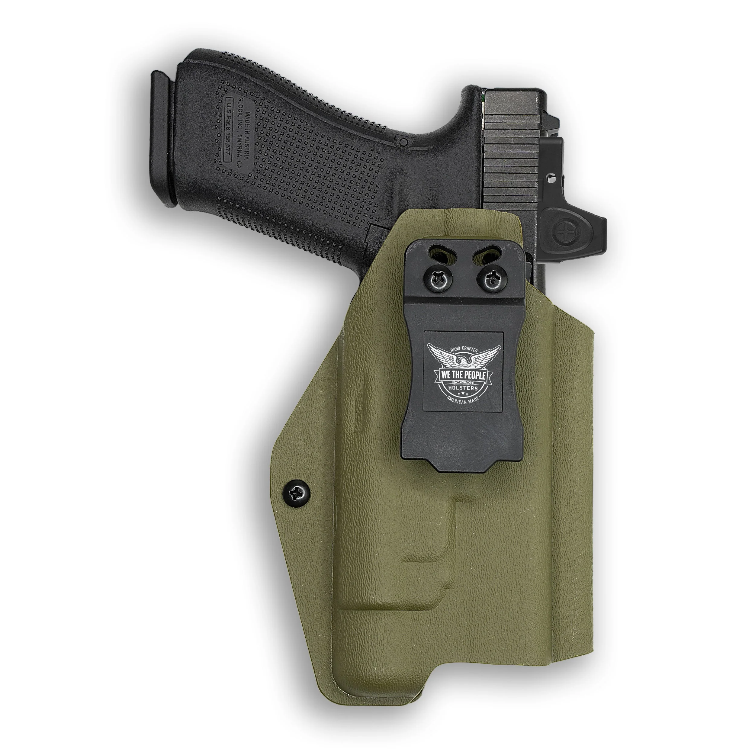 Walther PDP Pro SD Compact 4.6" Threaded Barrel with Streamlight TLR-1/1S/HL Light Red Dot Optic Cut IWB Holster - Image 99